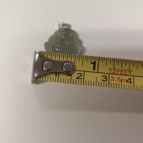 Happy Buddha Jade pendant - Picture 3 of 7